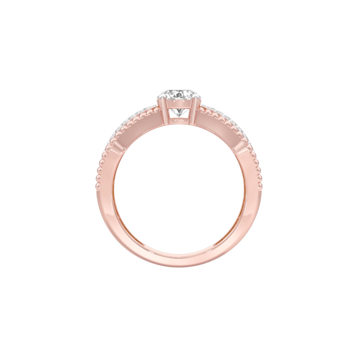 DLR001793 18 KT / Rose Gold / 22