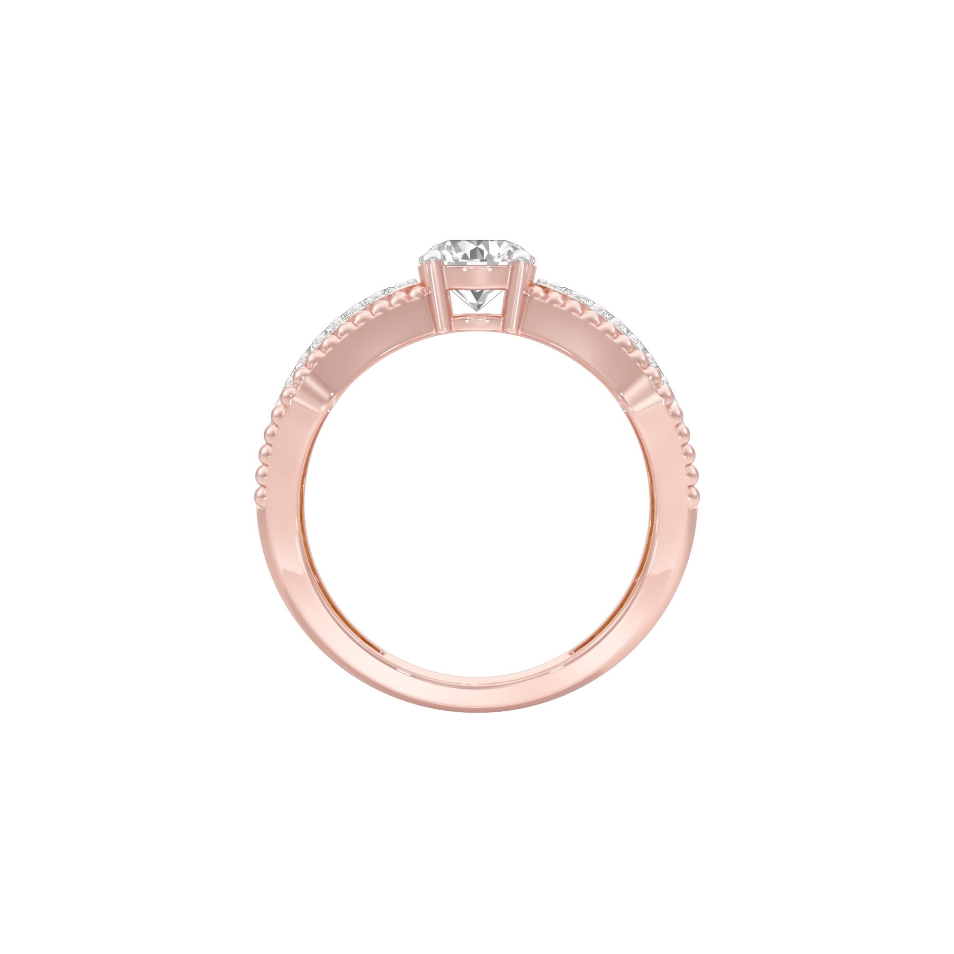 DLR001793 18 KT / Rose Gold / 22