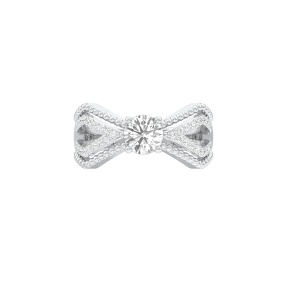 DLR001793 18 KT / White Gold / 22