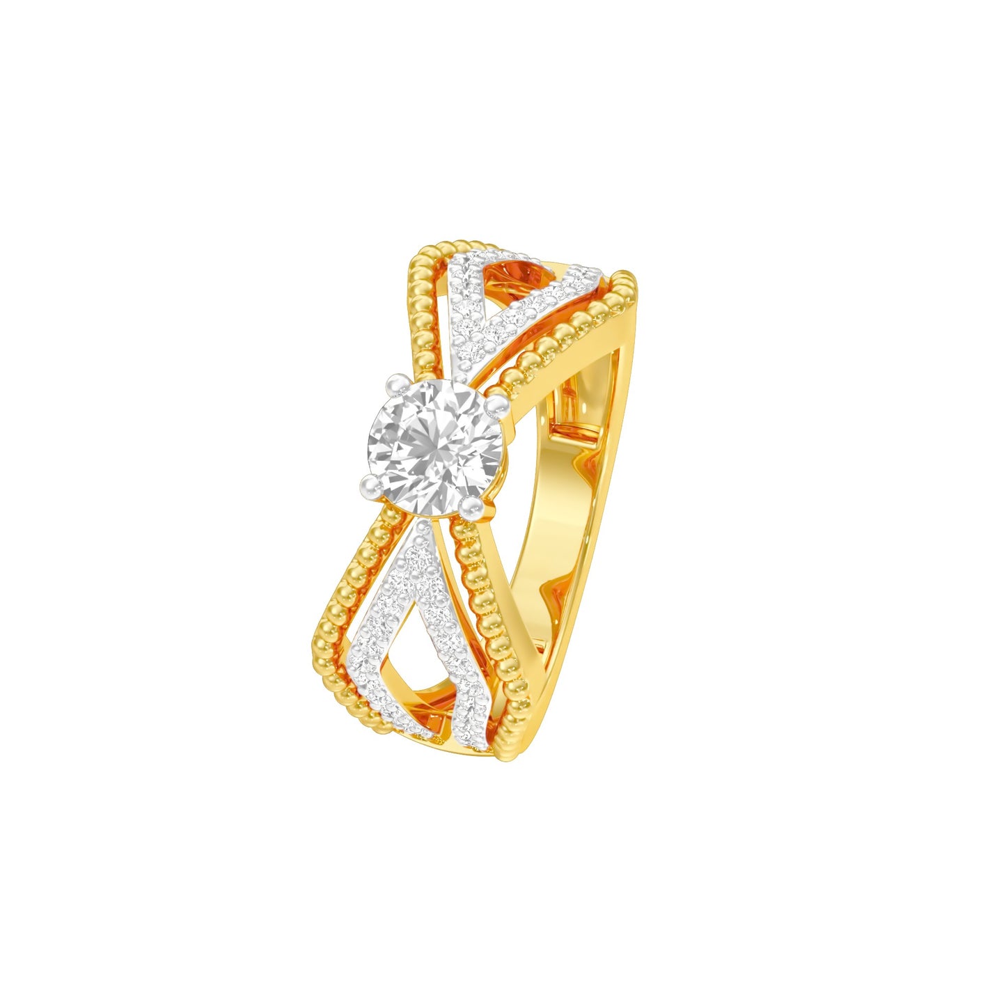DLR001793 18 KT / Yellow Gold / 22