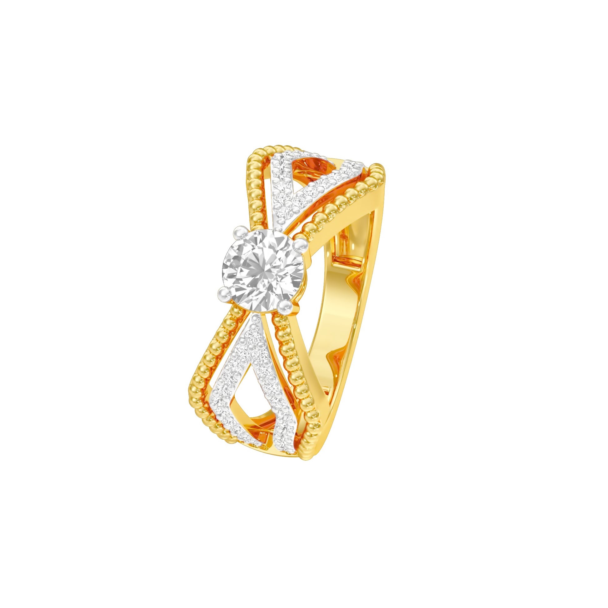 DLR001793 18 KT / Yellow Gold / 22