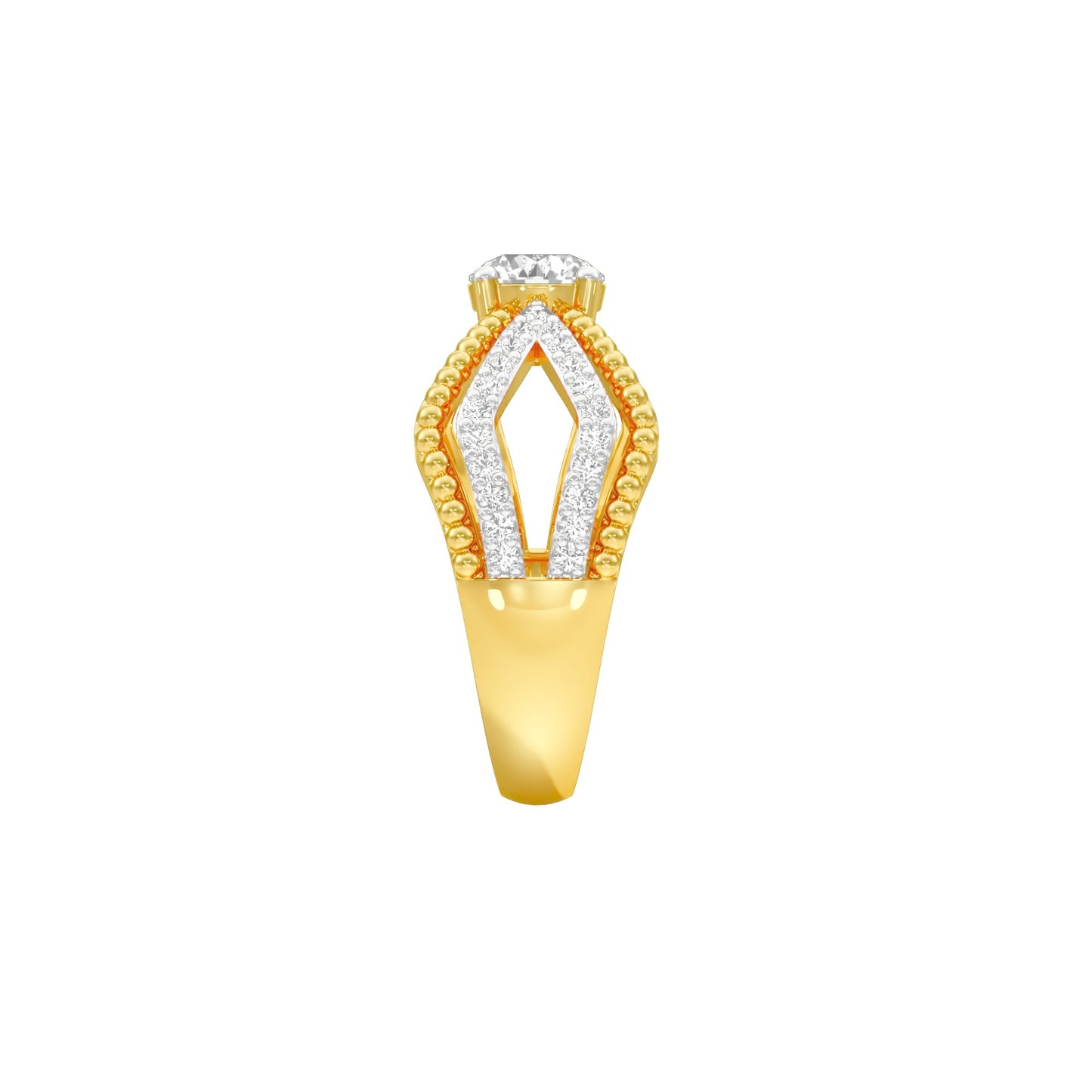 DLR001793 18 KT / Yellow Gold / 22