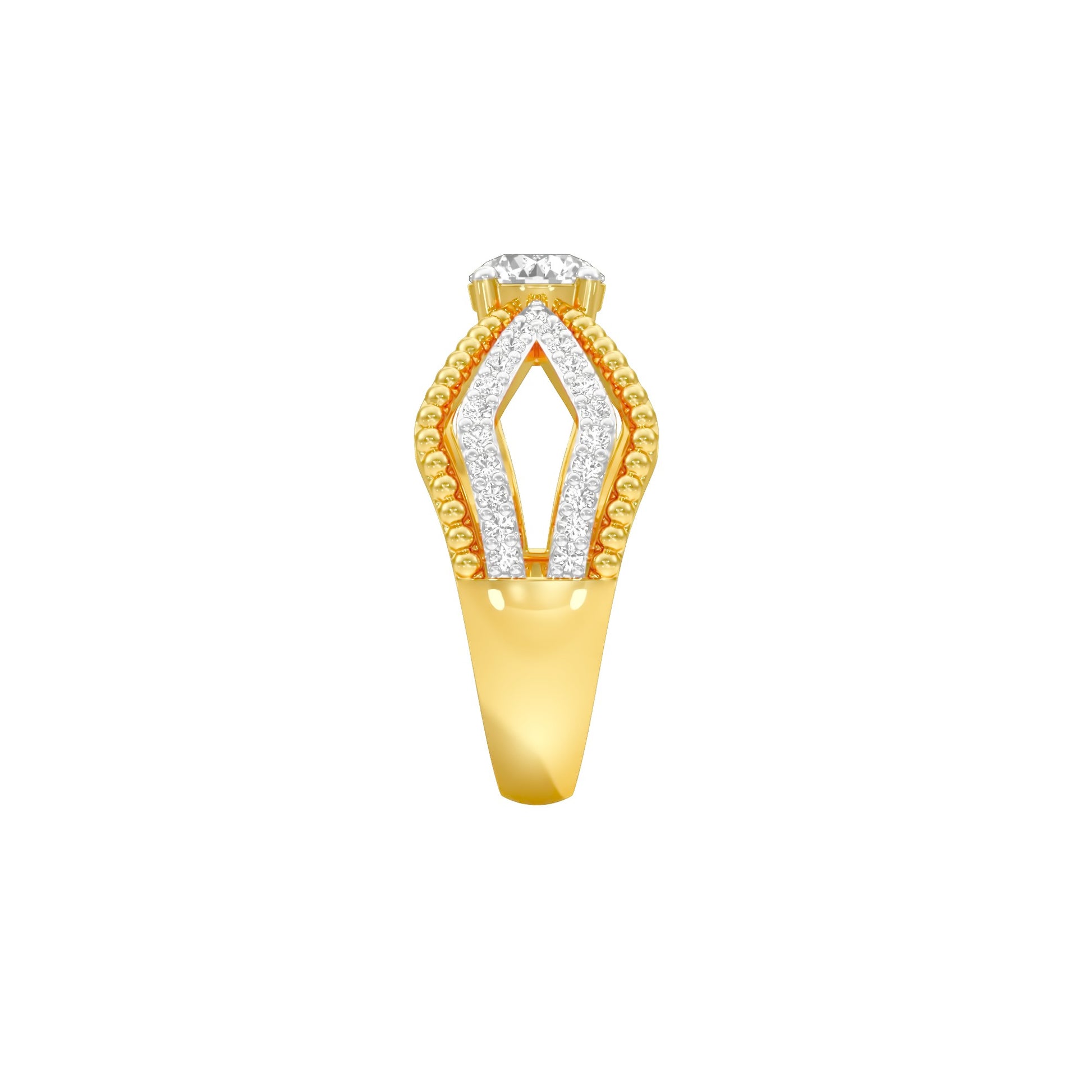 DLR001793 18 KT / Yellow Gold / 22