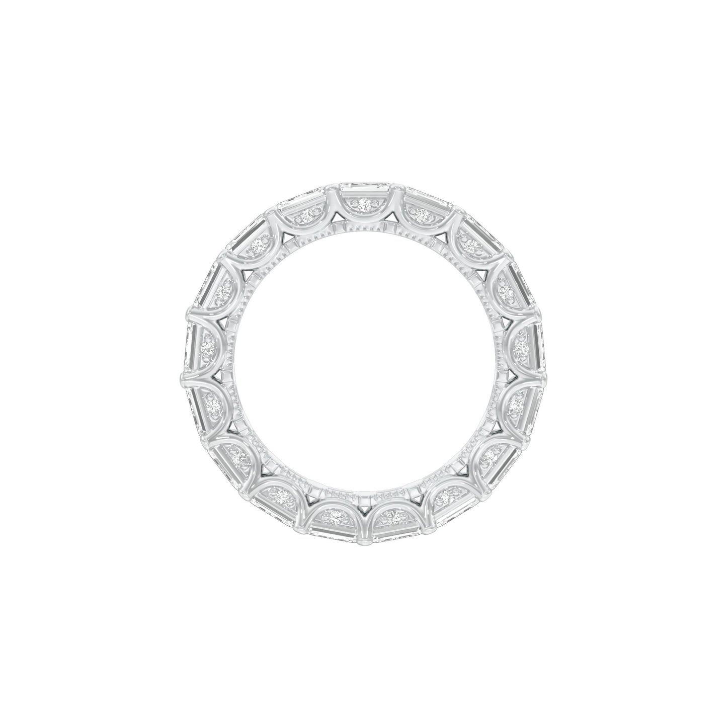 DLR001794 18 KT / White Gold / 22