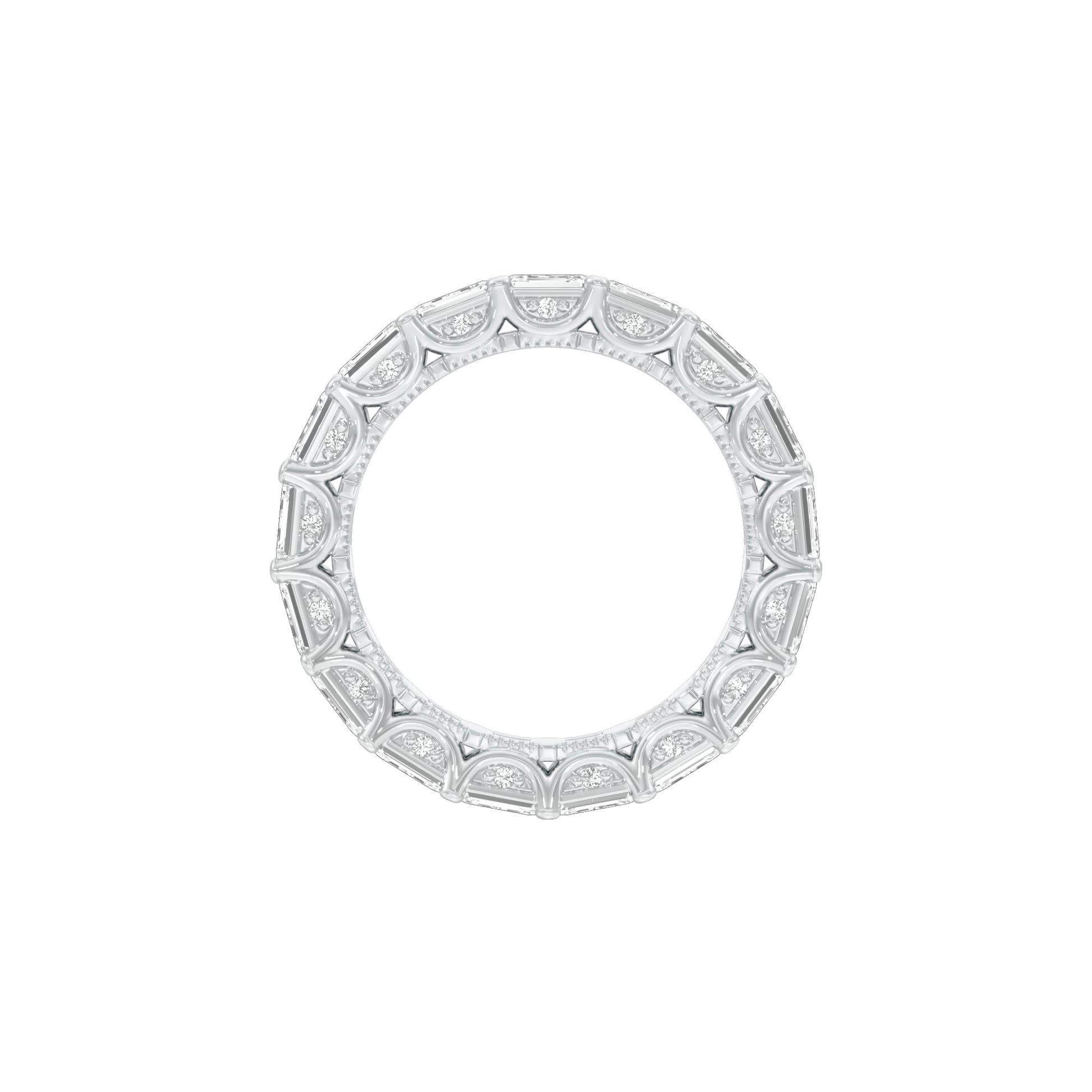 DLR001794 18 KT / White Gold / 22