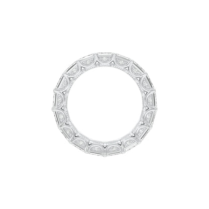 DLR001794 18 KT / White Gold / 22
