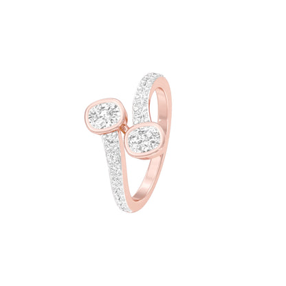 DLR001795 18 KT / Rose Gold / 22