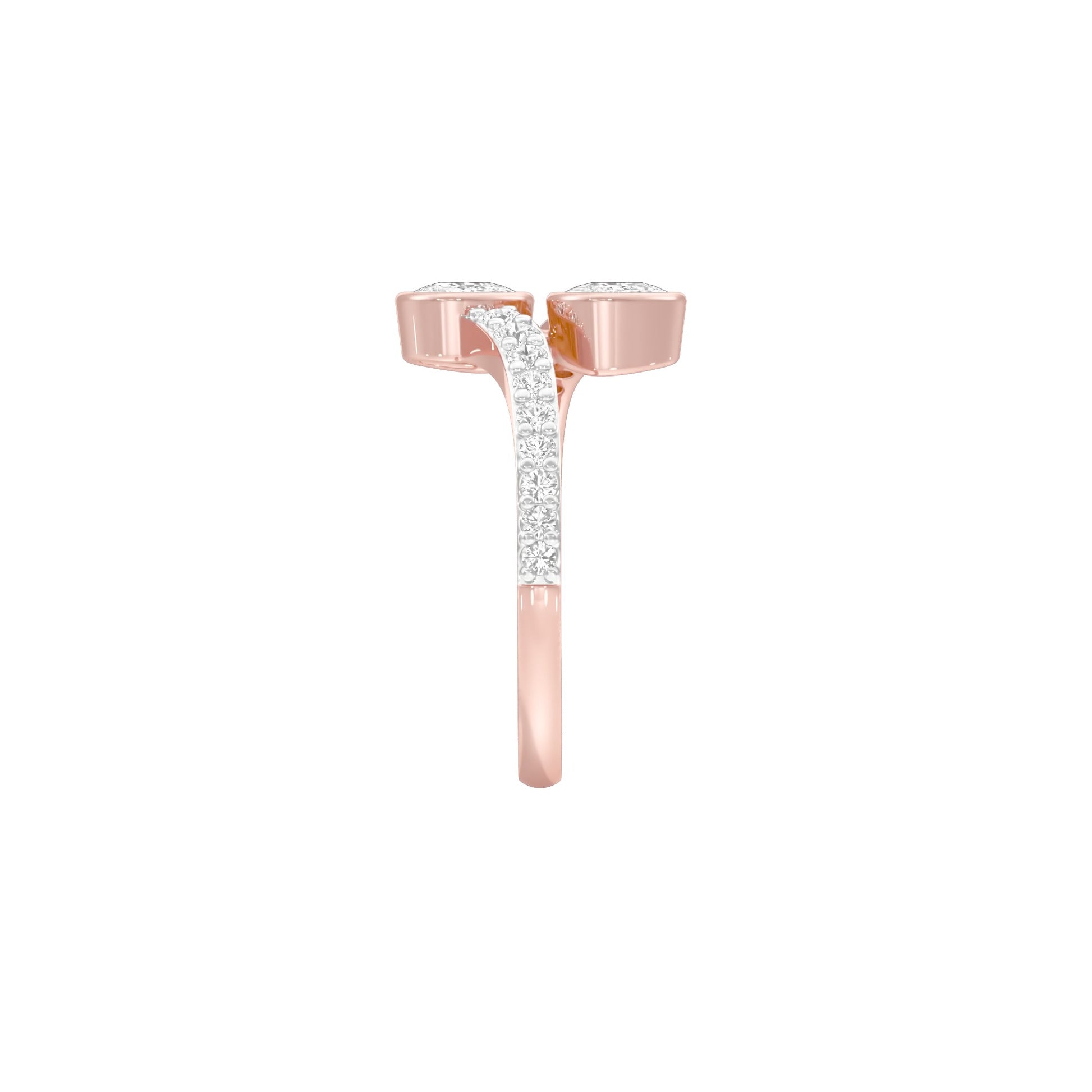 DLR001795 18 KT / Rose Gold / 22