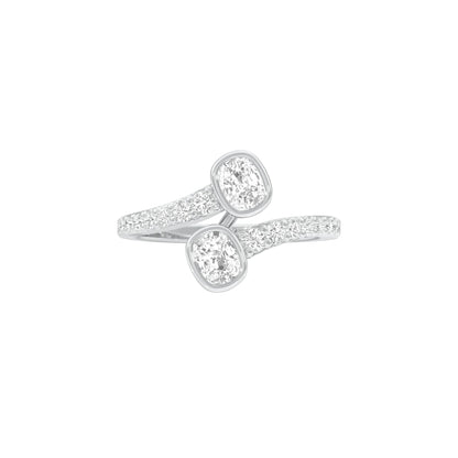 DLR001795 18 KT / White Gold / 22