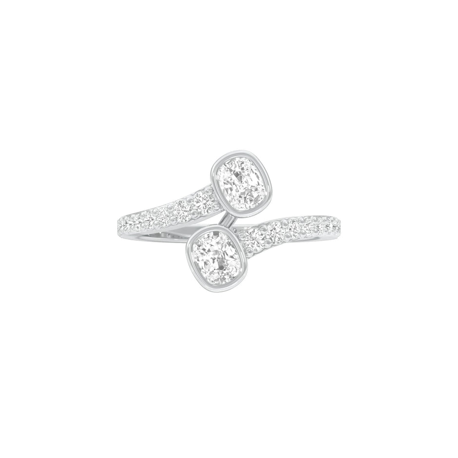 DLR001795 18 KT / White Gold / 22