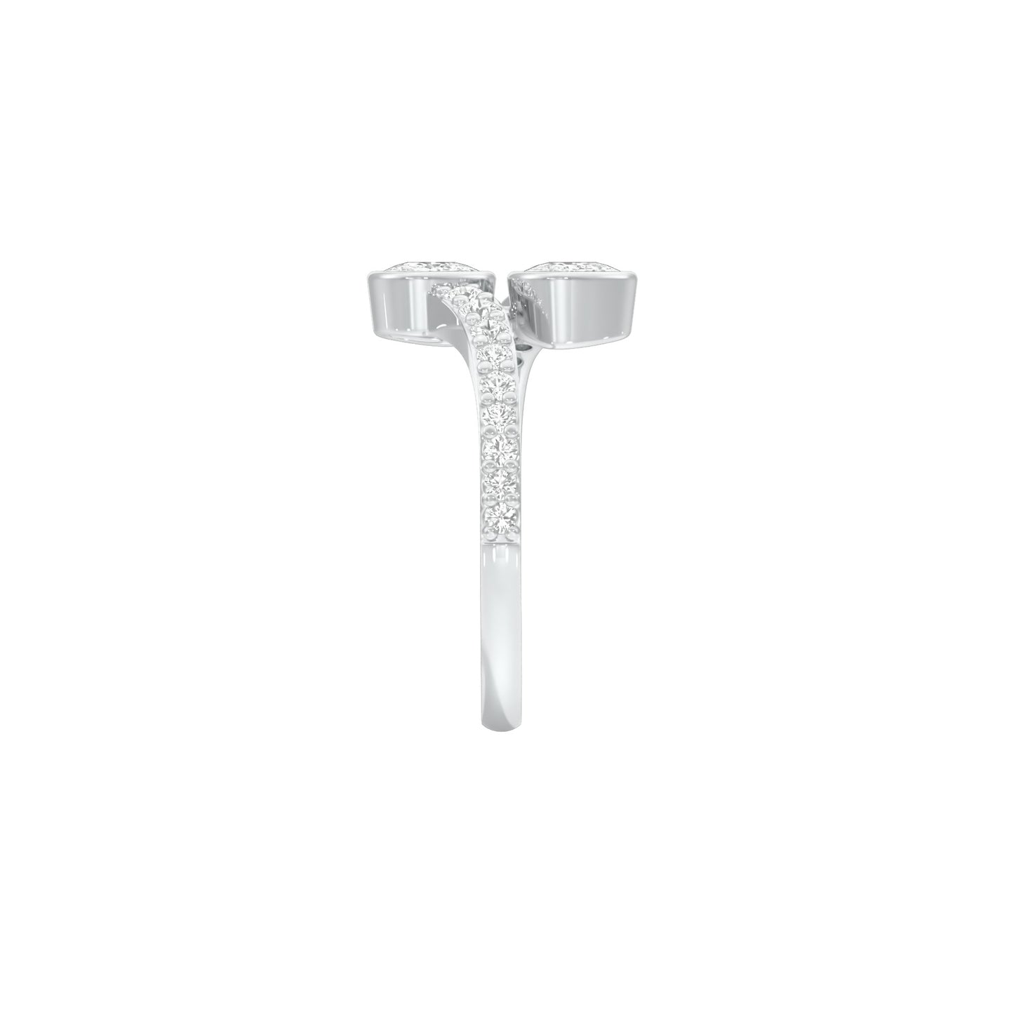 DLR001795 18 KT / White Gold / 22