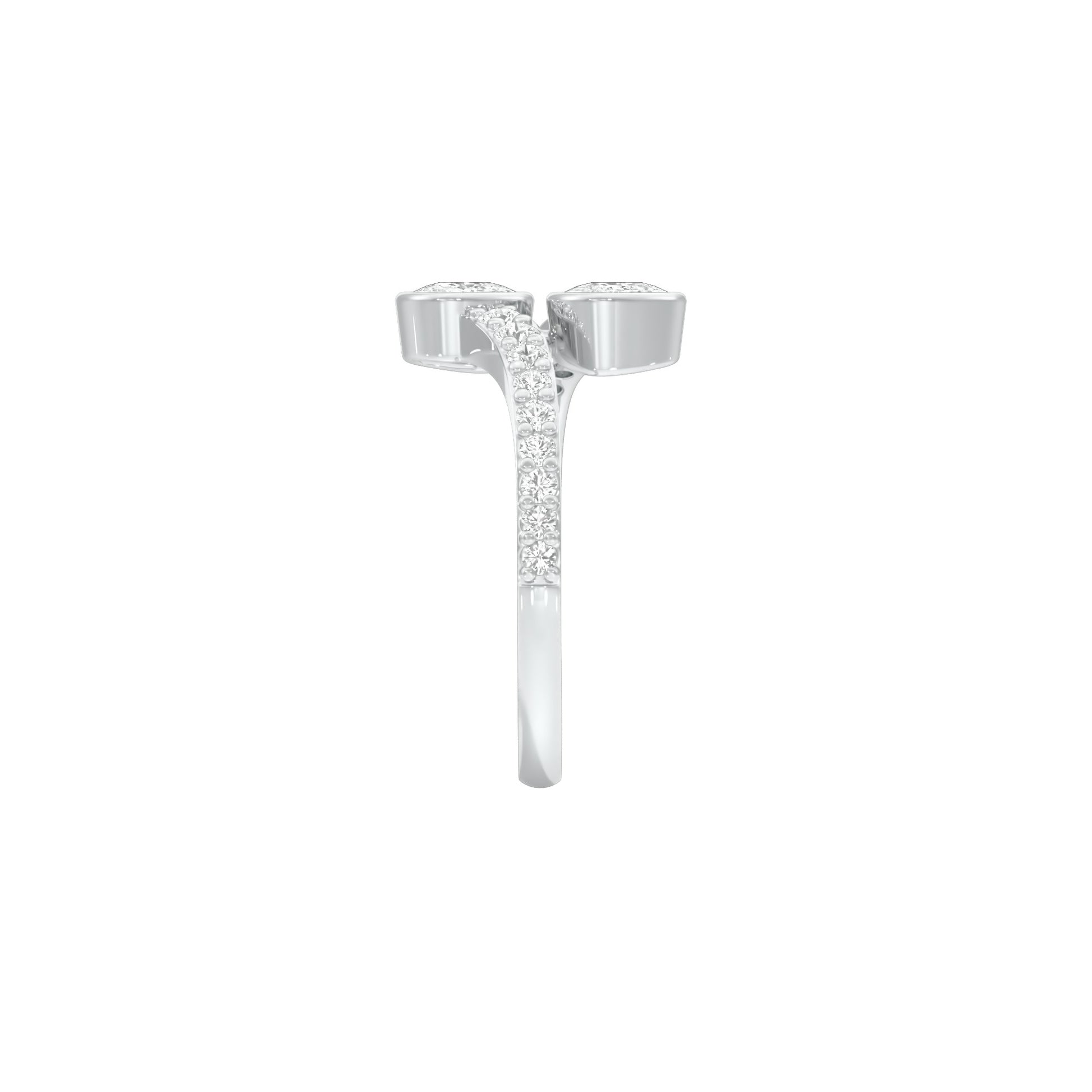 DLR001795 18 KT / White Gold / 22