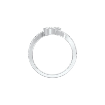 DLR001795 18 KT / White Gold / 22