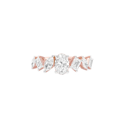 DLR001798 18 KT / Rose Gold / 22