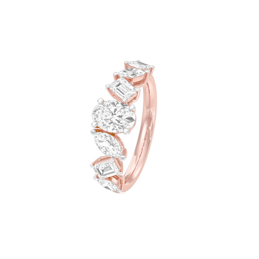 DLR001798 18 KT / Rose Gold / 22