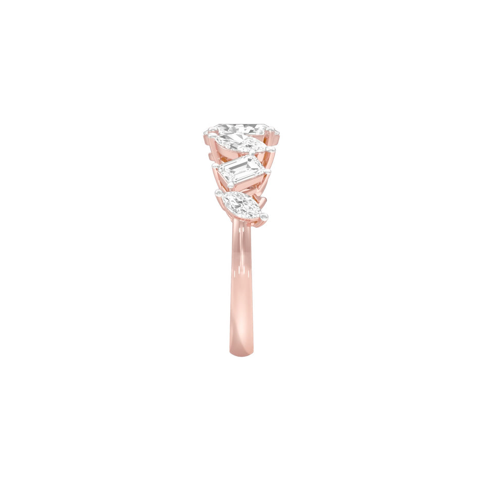 DLR001798 18 KT / Rose Gold / 22