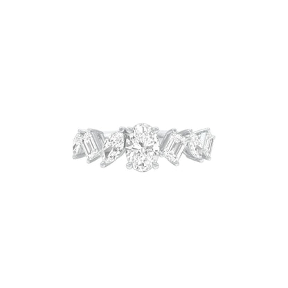 DLR001798 18 KT / White Gold / 22