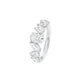 Mixed Diamond Eternity Cocktail Ring