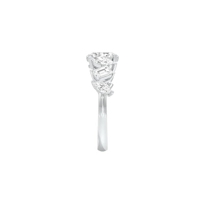 DLR001798 18 KT / White Gold / 22