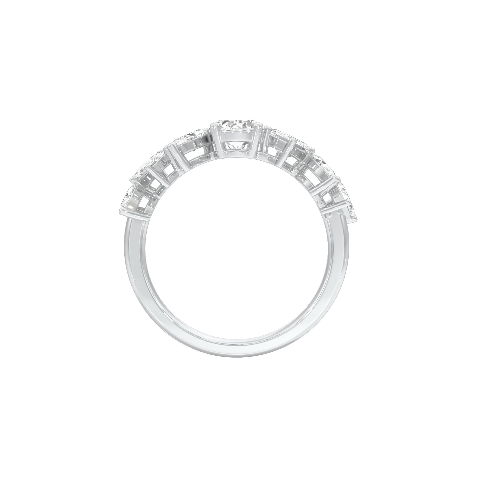 DLR001798 18 KT / White Gold / 22