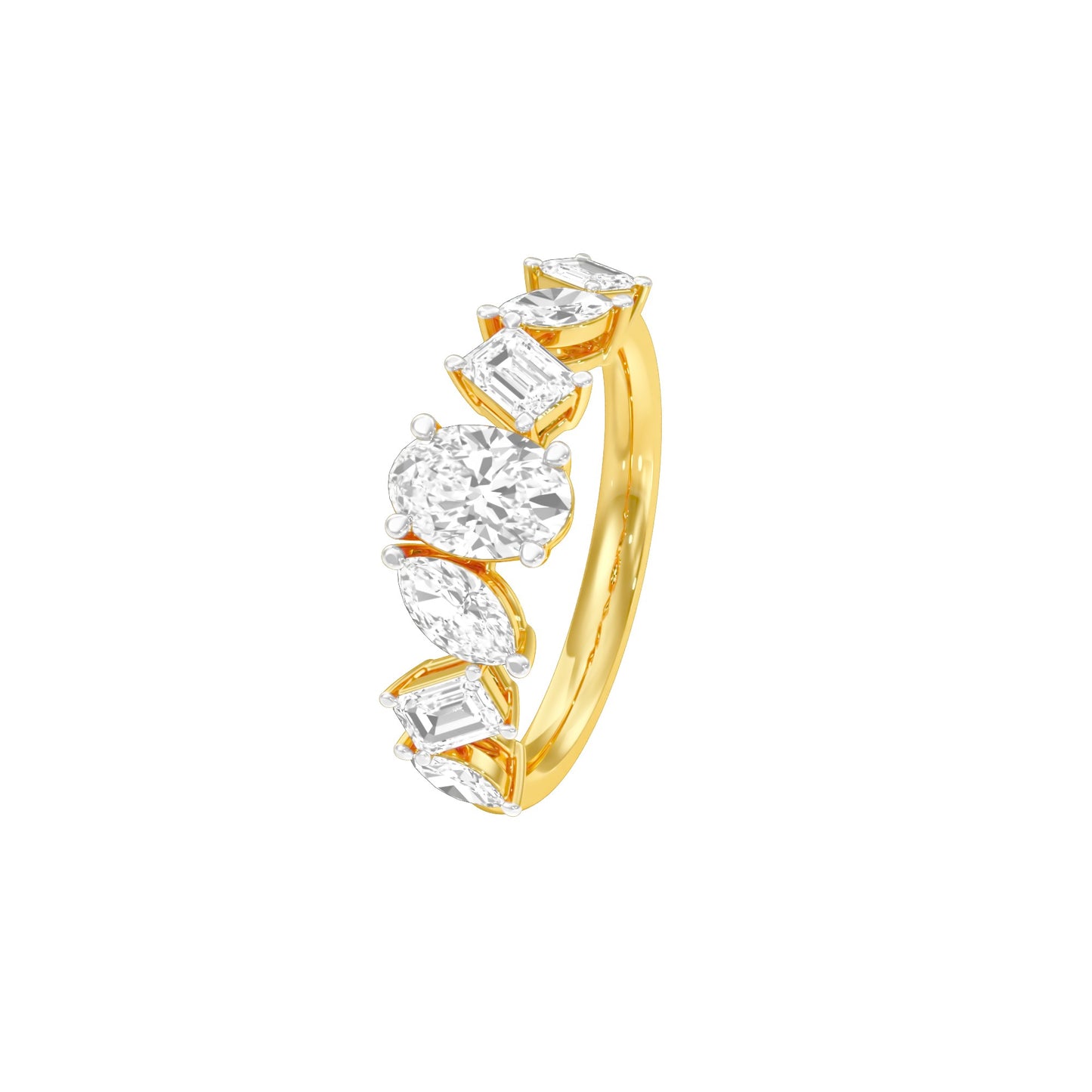 DLR001798 18 KT / Yellow Gold / 22