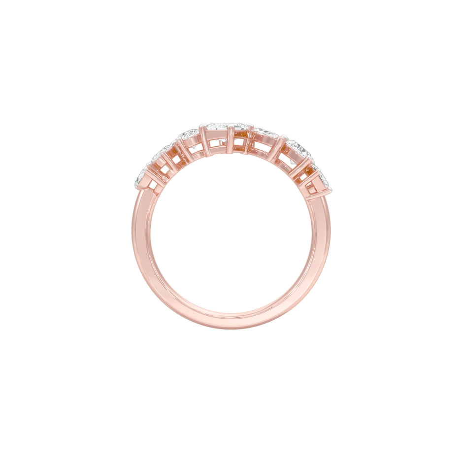 Forever Flair Diamond Ring 18 KT / Rose Gold / 18