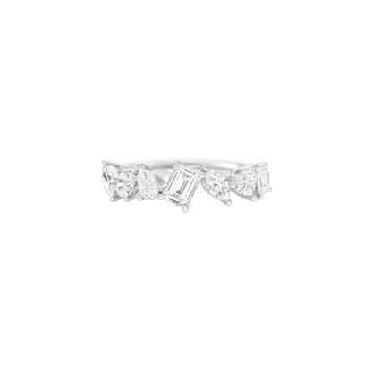 Forever Flair Diamond Ring 18 KT / White Gold / 18