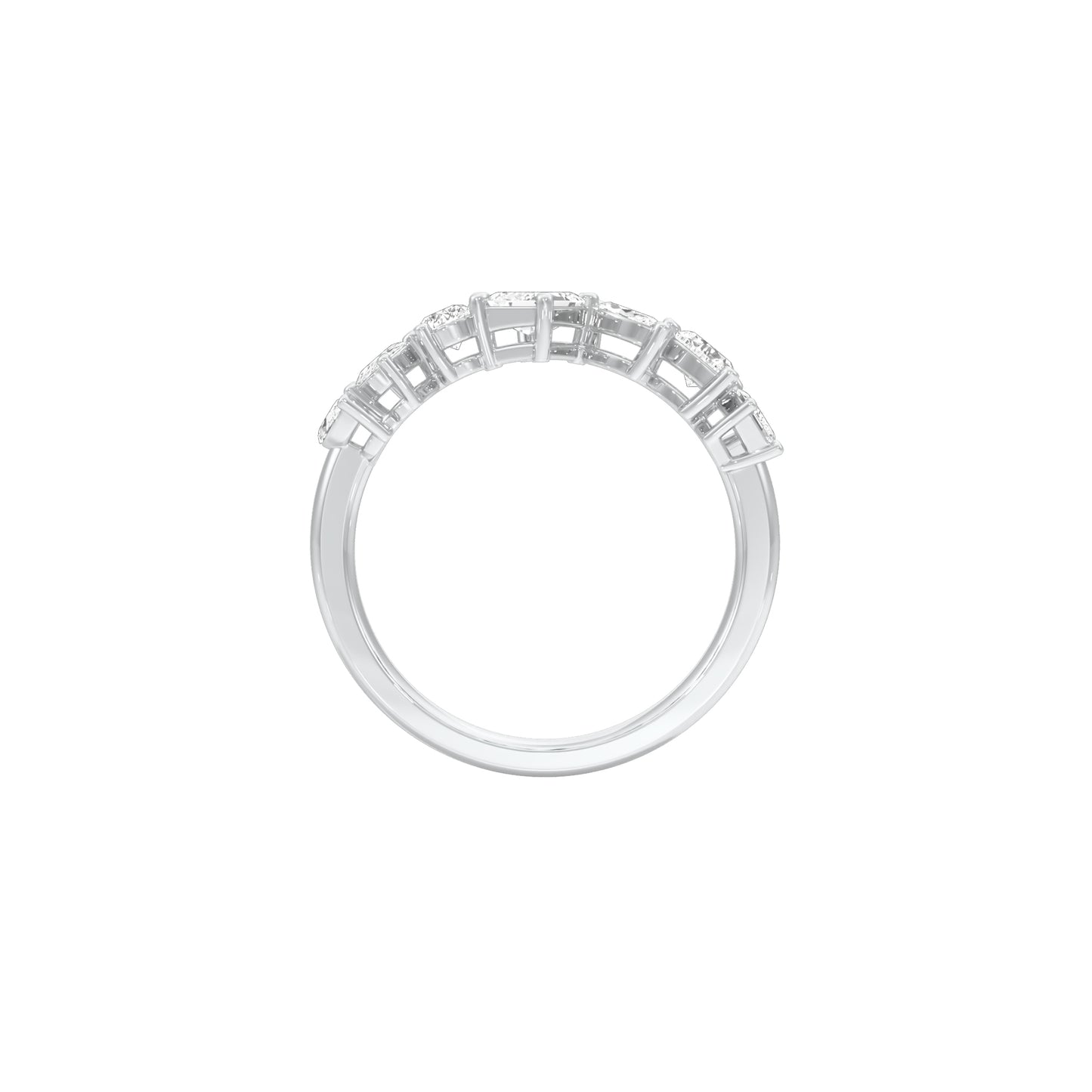 Forever Flair Diamond Ring 18 KT / White Gold / 18