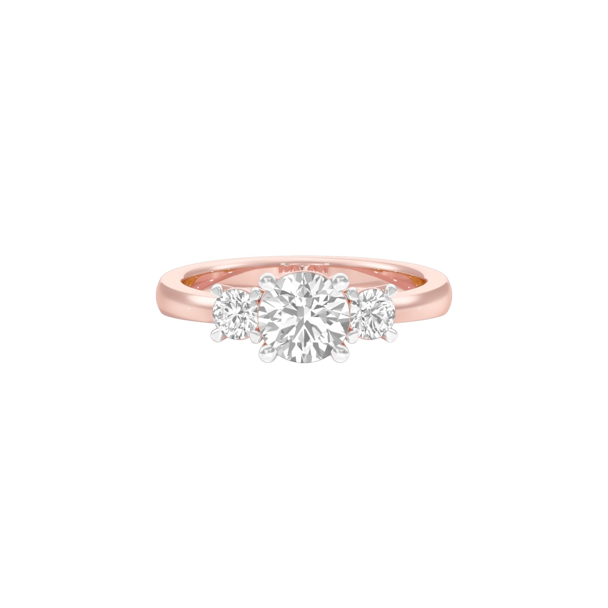 Love Endures Diamond Engagement Ring 18 KT / Rose Gold / 18