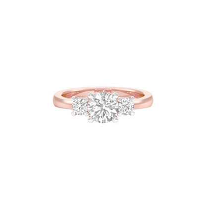 Love Endures Diamond Engagement Ring 18 KT / Rose Gold / 18