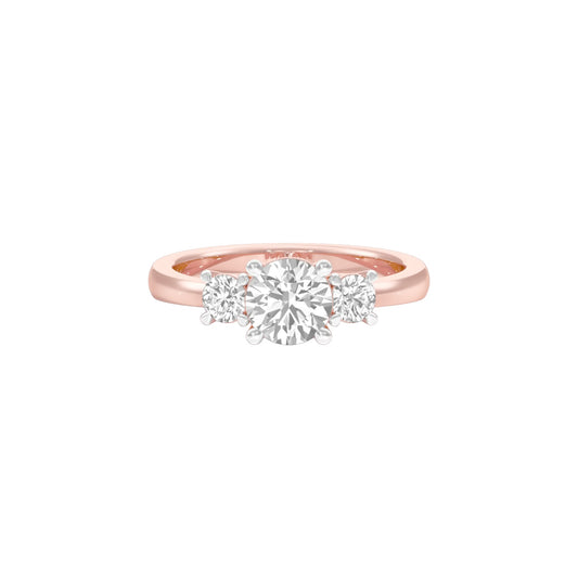 Love Endures Diamond Engagement Ring 18 KT / Rose Gold / 18