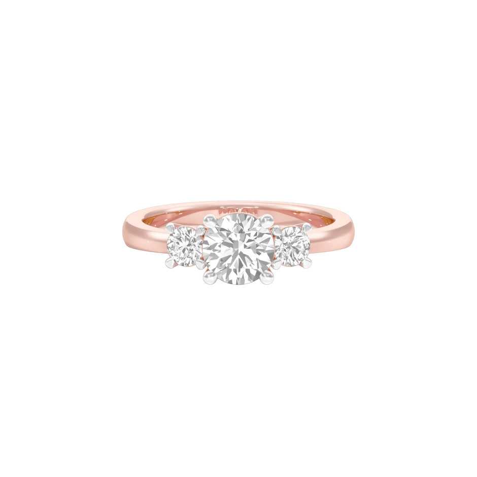 Love Endures Diamond Engagement Ring 18 KT / Rose Gold / 18