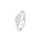 Love Endures Diamond Engagement Ring 18 KT / White Gold / 18