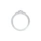 Love Endures Diamond Engagement Ring 18 KT / White Gold / 18