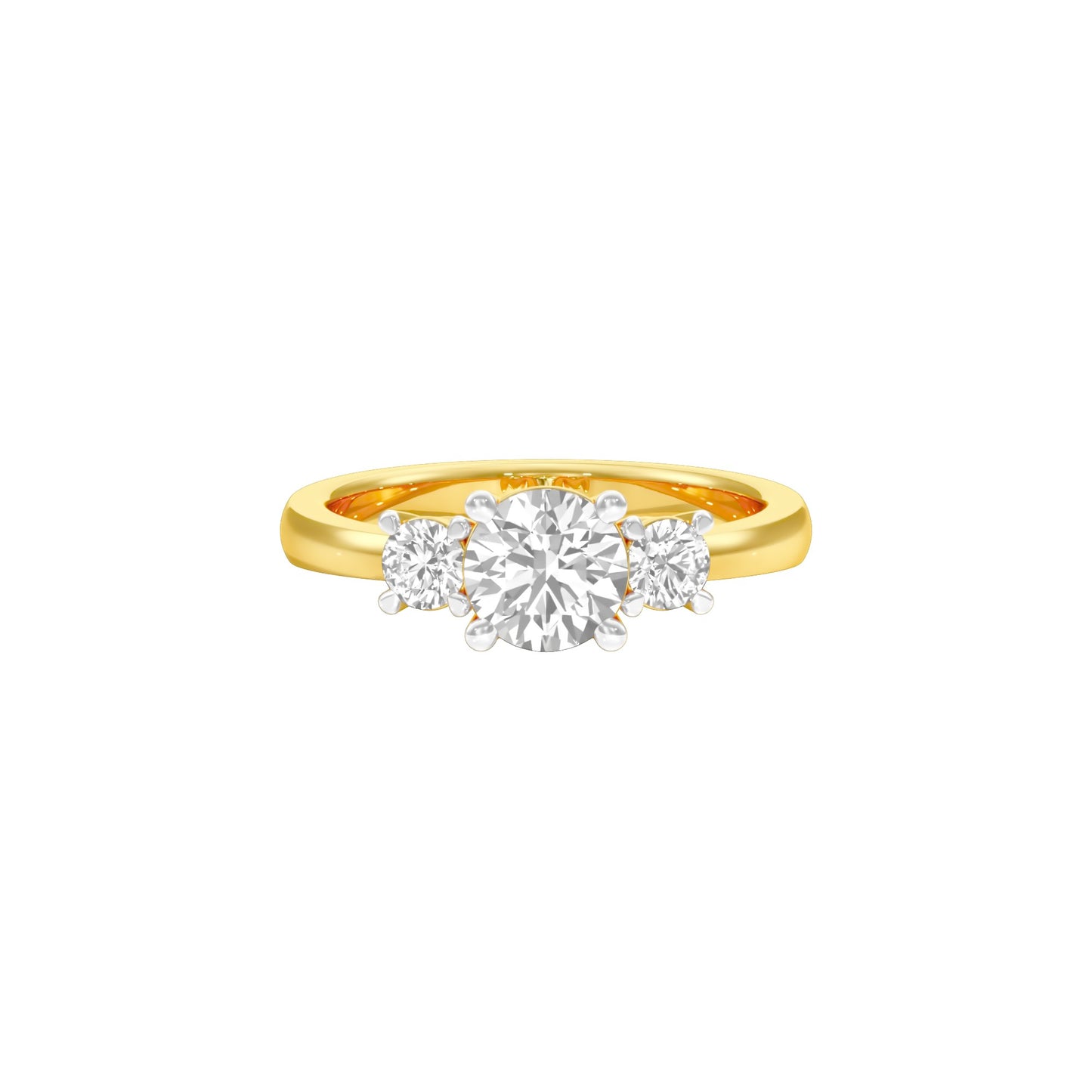 Love Endures Diamond Engagement Ring 18 KT / Yellow Gold / 18