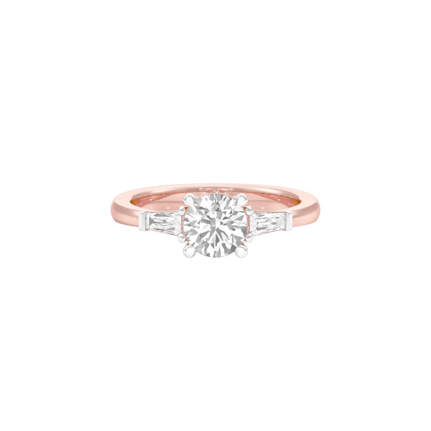 We Are One Diamond Engagement Ring 18 KT / Rose Gold / 18