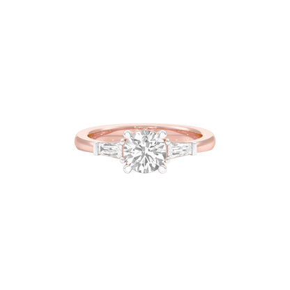 We Are One Diamond Engagement Ring 18 KT / Rose Gold / 18