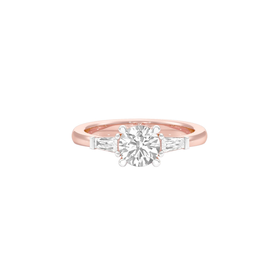 We Are One Diamond Engagement Ring 18 KT / Rose Gold / 18