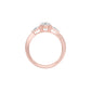 We Are One Diamond Engagement Ring 18 KT / Rose Gold / 18