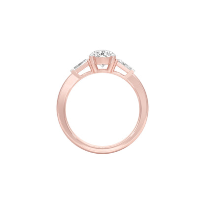 We Are One Diamond Engagement Ring 18 KT / Rose Gold / 18