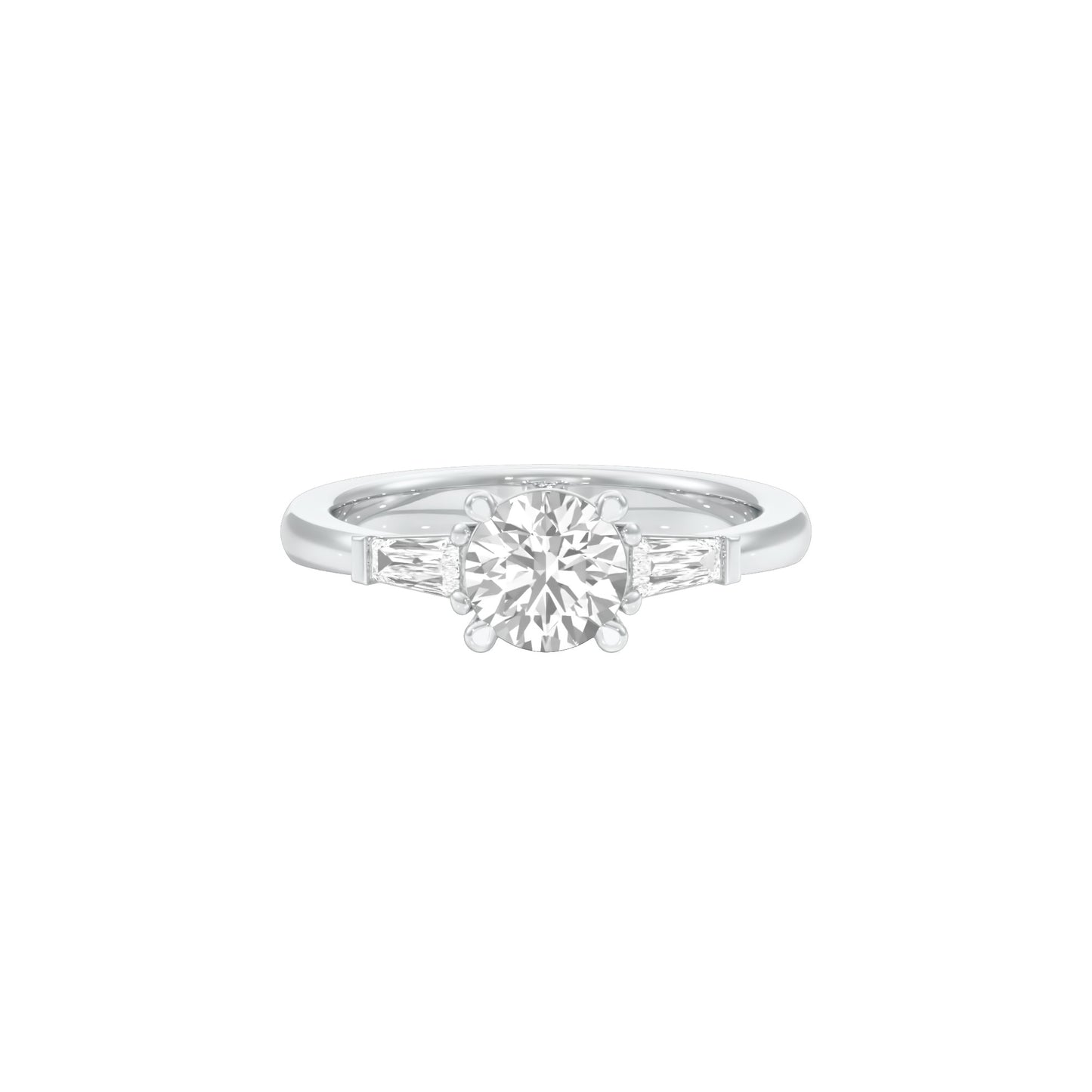 We Are One Diamond Engagement Ring 18 KT / White Gold / 18