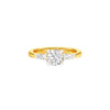 We Are One Diamond Engagement Ring 18 KT / Yellow Gold / 18