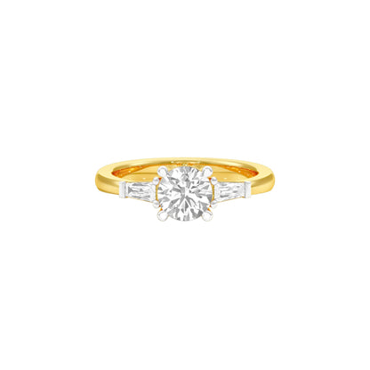 We Are One Diamond Engagement Ring 18 KT / Yellow Gold / 18