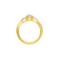 We Are One Diamond Engagement Ring 18 KT / Yellow Gold / 18