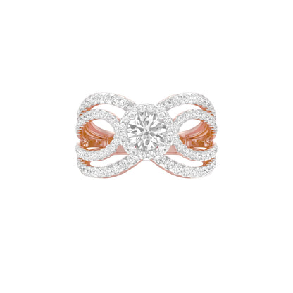 DLR001808 18 KT / Rose Gold / 22