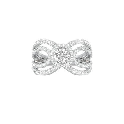 DLR001808 18 KT / White Gold / 22