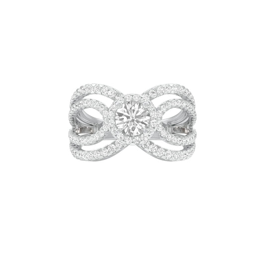 DLR001808 18 KT / White Gold / 22