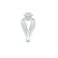 DLR001808 18 KT / White Gold / 22