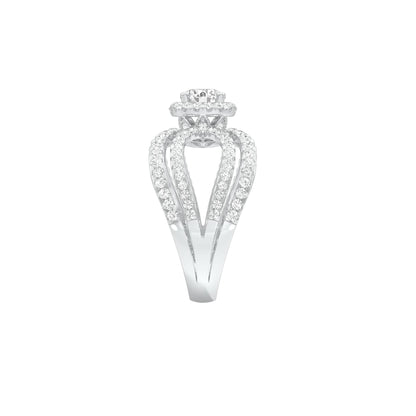 DLR001808 18 KT / White Gold / 22
