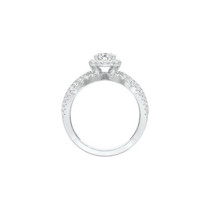 DLR001808 18 KT / White Gold / 22